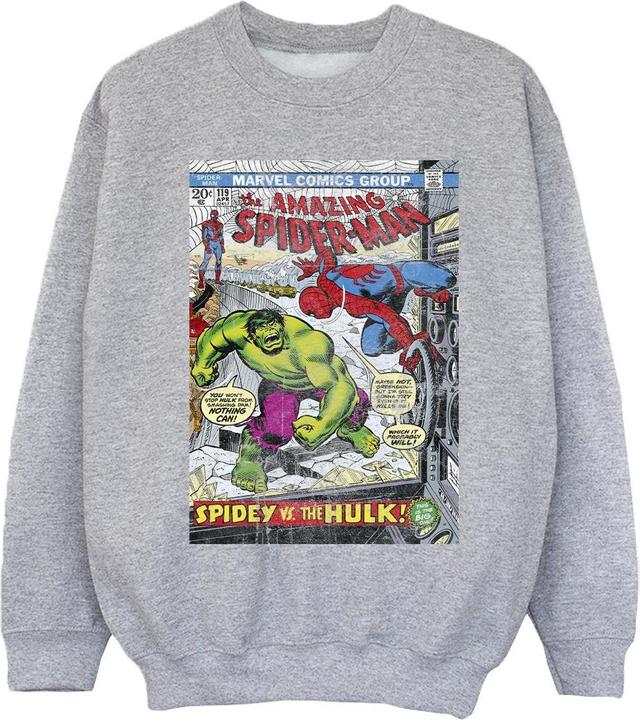 SpiderMan VS Hulk Cover Sweatshirt Mädchen