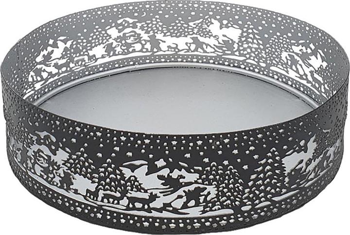 Image du produit Schulthess Kerzen Coupe décorative Découpage Bonhomme de neige Ø 15 cm (6 x 16 x 16 cm)
