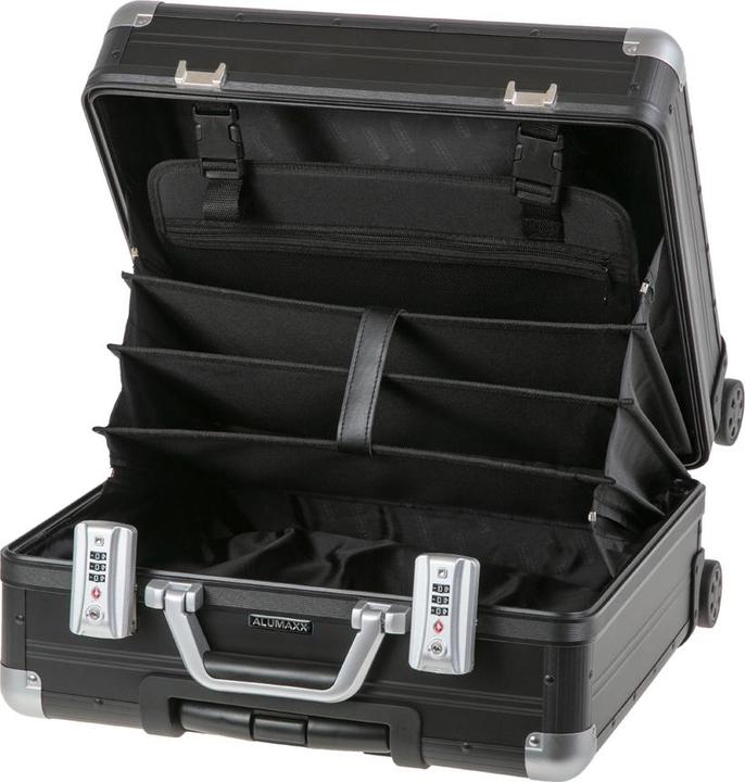 Produktbild Alumaxx Pilotenkoffer GEMINI Aluminium schwarz (32 l, Handgepäck (bis 50l))