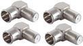 Produktbild Shiverpeaks SHVP BS15-300514 5x F-Quick Winkel-Adapter F-Stecker auf F-Buchse (Antennenkabel)