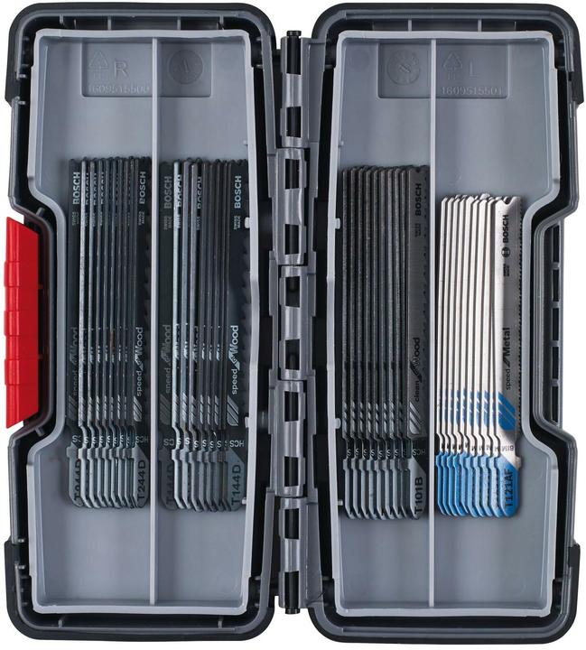 Bosch Professional Zubehör 40-tlg. Stichsägeblatt-Set Wood and Metal