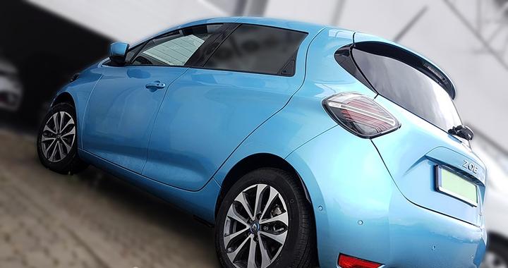 Actual product image Avisa Stainless steel bumper protection for Renault Zoe from 2020 until today (Rear)