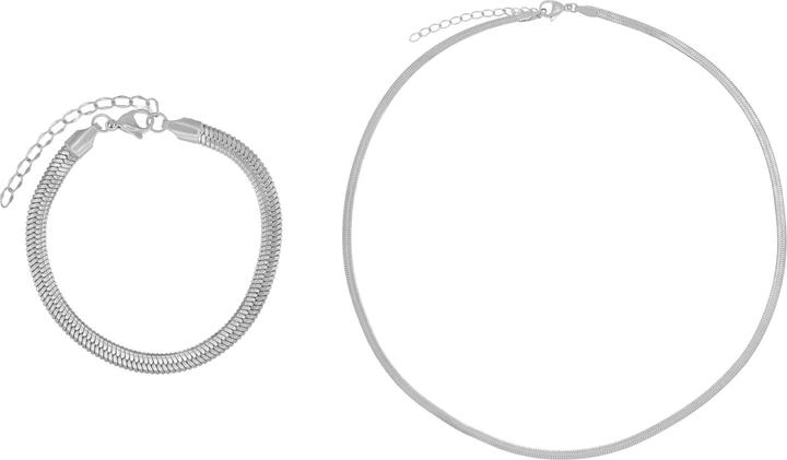 Actual product image Heideman Set Dean silver polished (100% stainless steel)