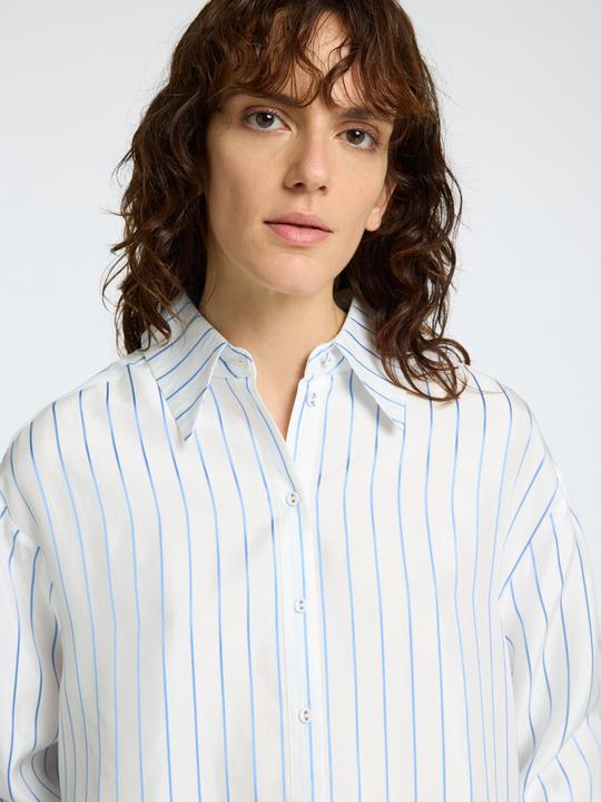 Actual product image Selected Femme Regular fit striped shirt (36)