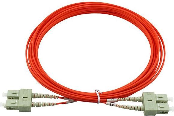 Produktbild BlueOptics Cisco CAB-MMF-SC-SC-2 kompatibles SC-SC Multimode OM1 Patchkabel 2 Meter (U/UTP, CAT6, 2 m)