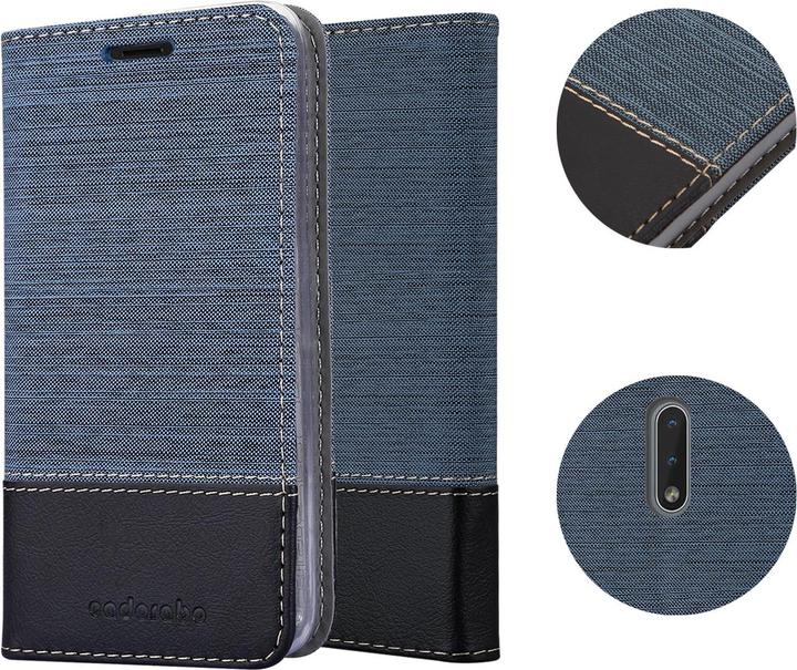Produktbild Cadorabo Book Jeans Optik Cover (Nokia 2.3)