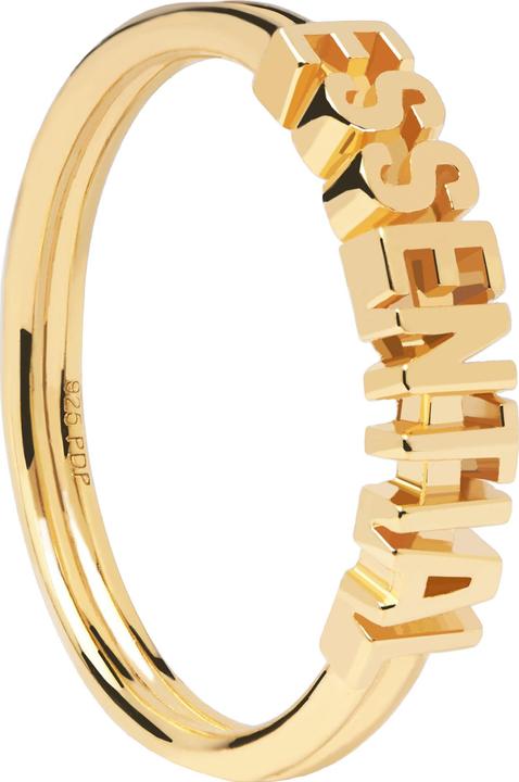 Image du produit Pd Paola PDPAOLA - Elégance pozlacenÃ½ prsten ESSENTIAL Gold AN01-608 - Circuit : 54 mm (L) (54, Argent 925)