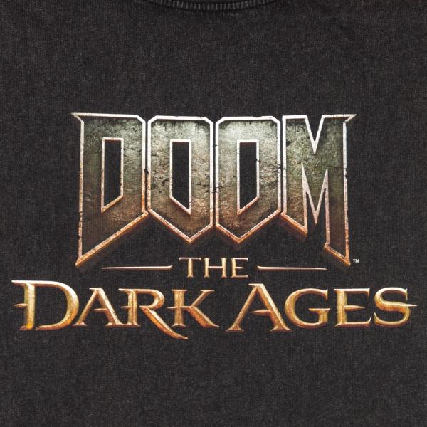Image du produit Dpi Merchandising DOOM: The Dark Ages T-Shirt Washed Out ""Logo"" Black (M)