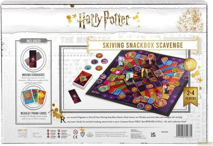 Produktbild Cartamundi Harry Potter Brettspiel Skiving Snackbox Challenge Game (Englisch)