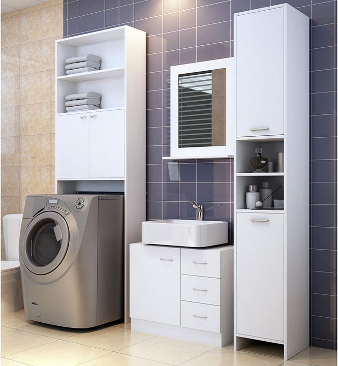 Image du produit Casaria Meuble sous-vasque (63 x 30 x 54 cm)