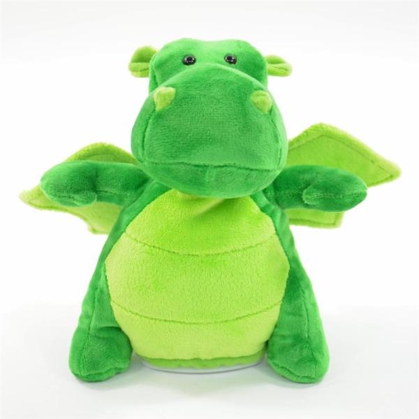 Immagine prodotto Kögler Drago babbling "Rupert", animale babbling con batterie, 17x17x20cm (20 cm)
