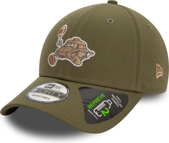 Produktbild New Era 9Forty Strapback Cap - ICON LOGO Motors oliv