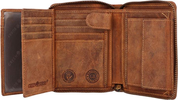 Image du produit Greenburry Porte-monnaie Vintage Signe du zodiaque en cuir 10 cm