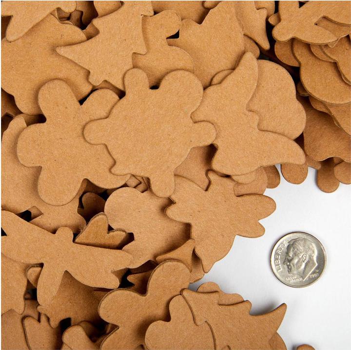 Image du produit Colorations - Moules en pâte à papier tons naturels, 250 pcs.
