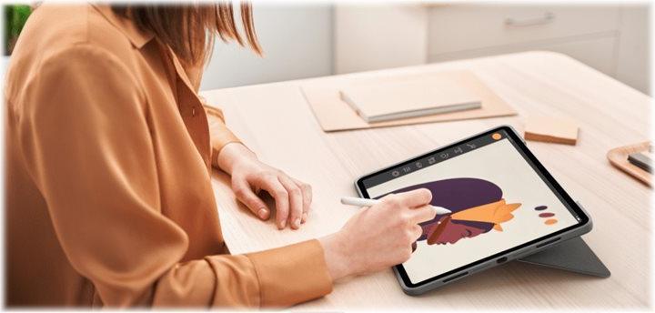 Produktbild Logitech Combo Touch (US, iPad Pro 12.9 2021 (5. Gen), iPad Pro 12.9 2022 (6. Gen))