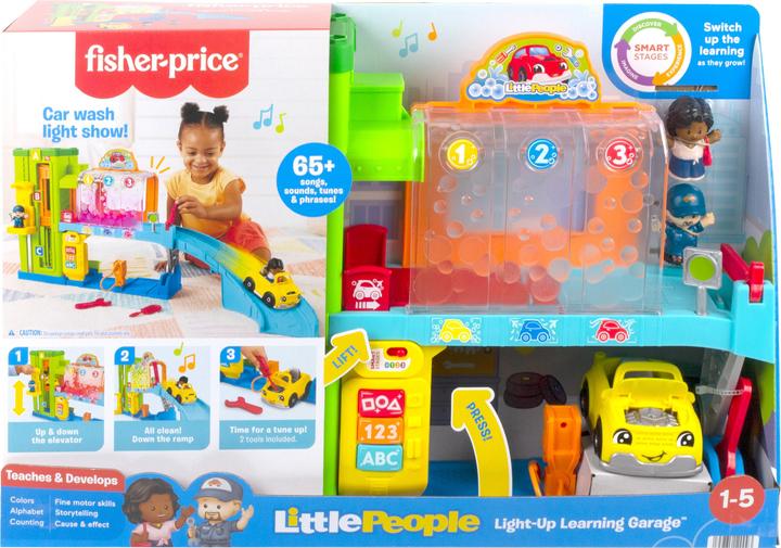 Actual product image Mattel Fisher-Price - Little People Car Center (Nordics) (HRC60)
