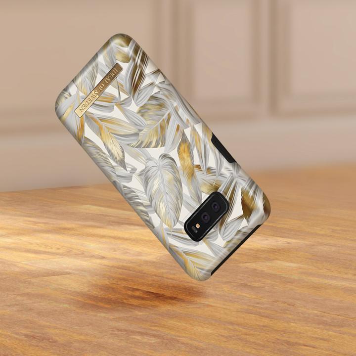 Produktbild iDeal Of Sweden Platinum Leaves (Samsung Galaxy S10e)