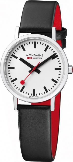 Produktbild Mondaine Classic - Vegan gebürstet (Analoguhr, Swiss Made, 30 mm)