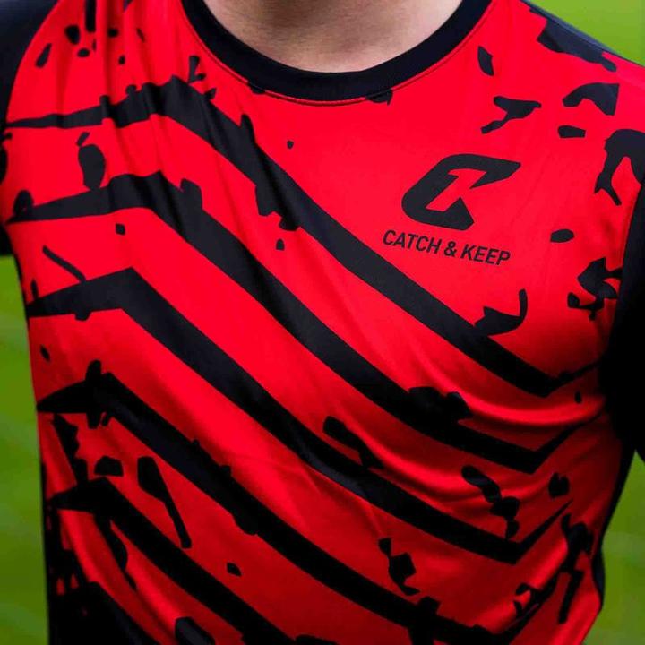 Image du produit Catch & Keep Maillot de gardien de but Adulte Enfant Football Jersey Maillot de gardien de but Haut de football (140)