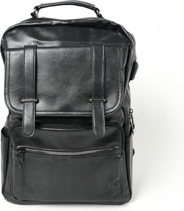 Actual product image Hermex Laptop backpack Daypack Business backpack PU leather backpack (15 l)