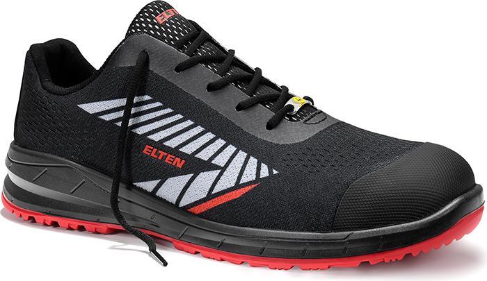 Elten Batai Larkin XXSports Zwart-Grijs Laag ESD S1P, juodi 41 (S1P, 41)