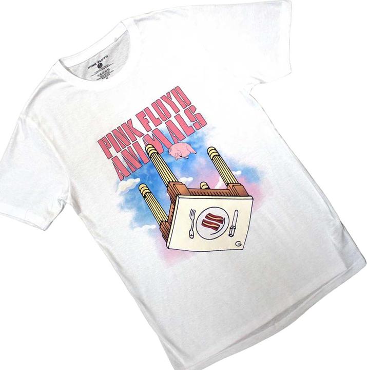 Image du produit Pink Floyd - T-shirt ANIMALS BACON TABLE - Adulte (S)