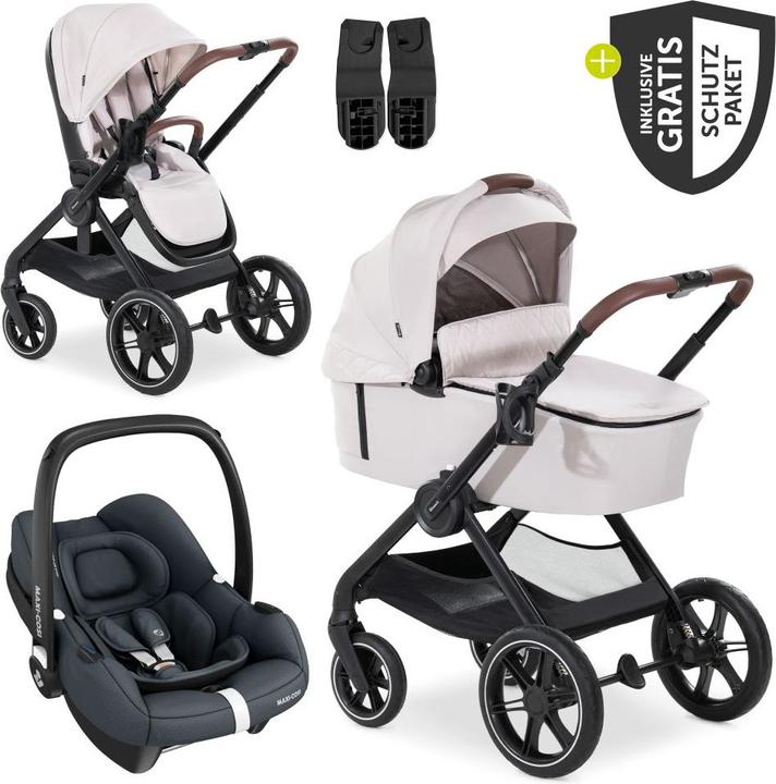 Hauck 3in1 Kinderwagen-Set Walk N Care Trio Set Kinderwagen 3 in 1