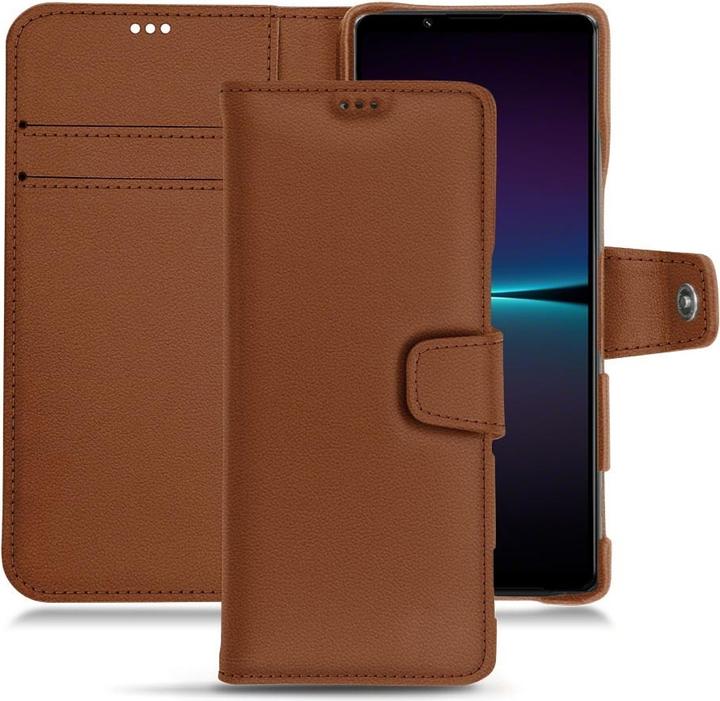 Actual product image Noreve Leather wallet with horizontal flap (Sony Xperia 1 IV)