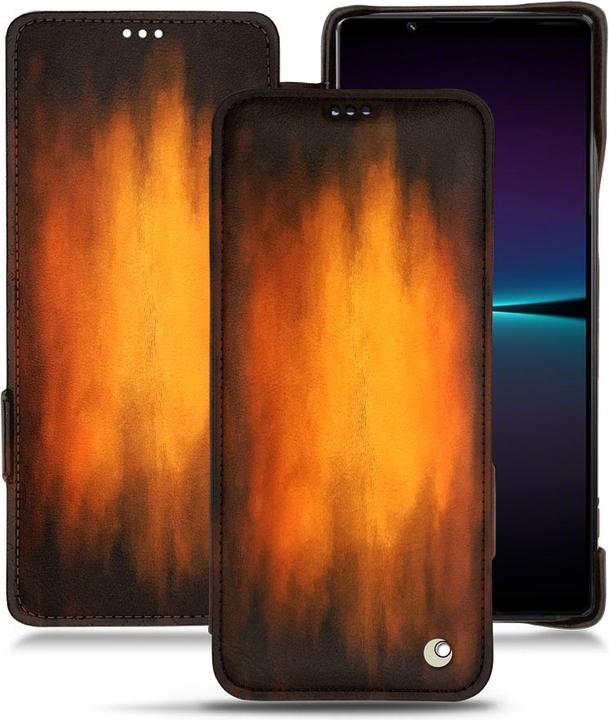 Productafbeelding Noreve Leren omslag horizontaal (Xperia 1 IV)