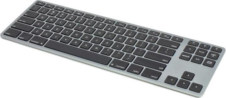 Actual product image Matias Wireless keyboard US QWERTY without Numpad for MacBook Space Gray (Eng. Int., Wireless)