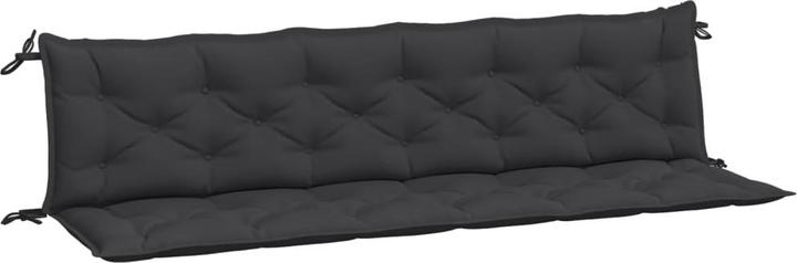 Actual product image VidaXL Garden bench cushions 2 pcs. O x ford fabric (200 x 50 x 7 cm)