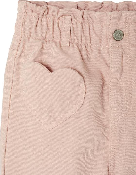 Produktbild Vertbaudet Mädchen Paperbag-Hose mit Herztaschen (92)