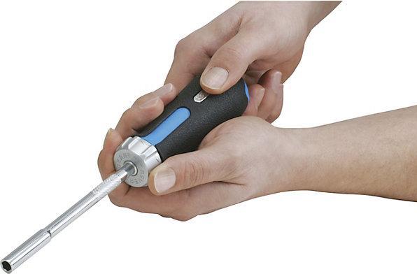 Produktbild KS Tools 1/4" Revolver-Ratschen-Bit-Schraubendreher (40 Nm)