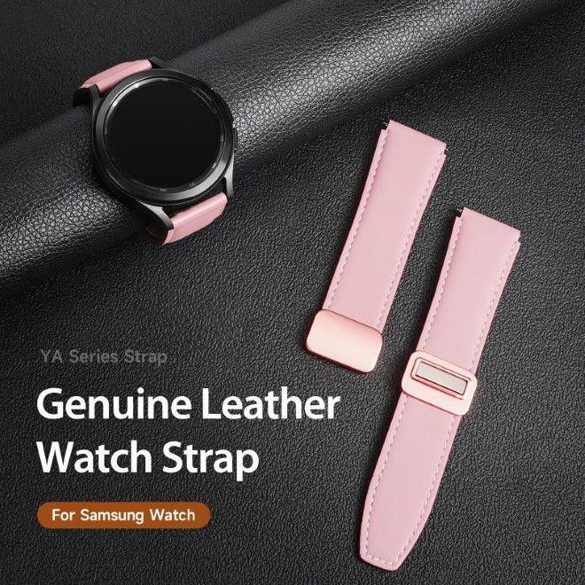 Produktbild Dux Ducis YA Series Echtleder Armband (22 mm, Echtleder, Galaxy Watch3 (45mm), Gear S3 Classic, Gear S3 Frontier)