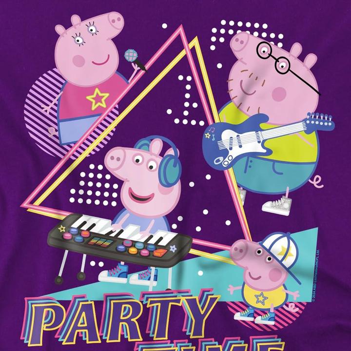 Immagine prodotto Peppa Pig Party Time Maglietta Famiglia Bambini (116)