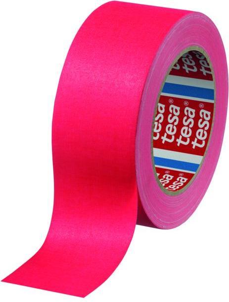 Produktbild tesa Gewebeband 25m x 50mm neon-pink (50 mm)