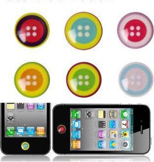 Actual product image Hermex KNOPF Home Button decoration rhinestones self-adhesive