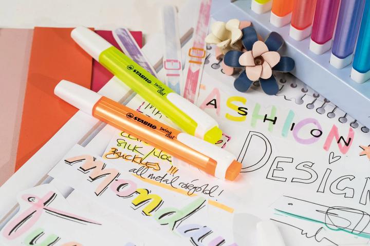 Actual product image STABILO Textmarker Swing Cool (Pastel shades, 4 mm, 8 x)