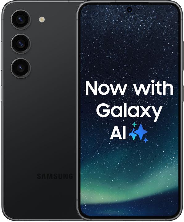 Samsung DUPLICATE Galaxy S23 (128 GB, Phantom Black, 6.10", SIM + eSIM, 50 Mpx, 5G)