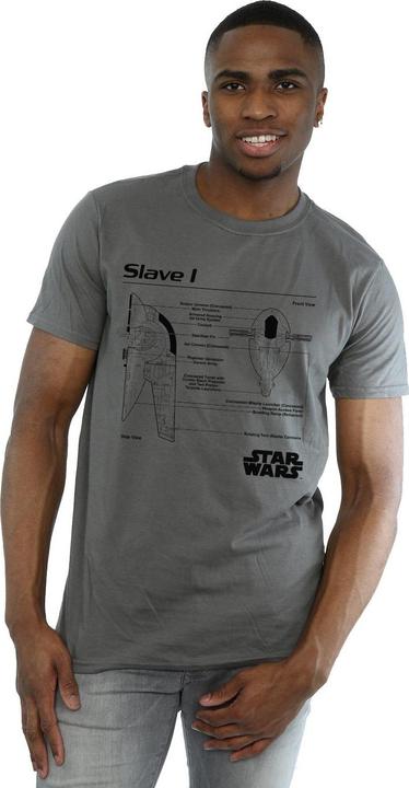 Produktbild Star Wars Slave 1 Blueprint TShirt (L)