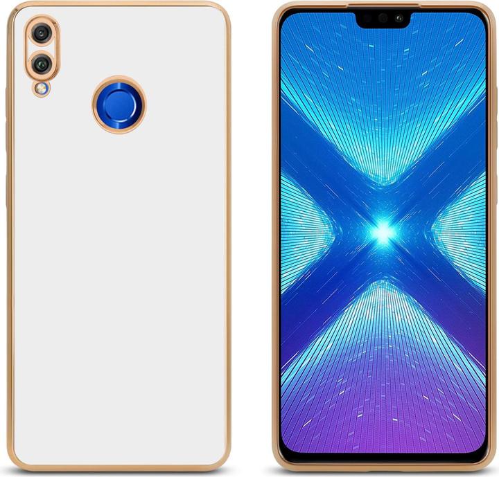 Actual product image Cadorabo Case for Honor 8X in TPU with camera protection LM130 Style (Honor 8X)