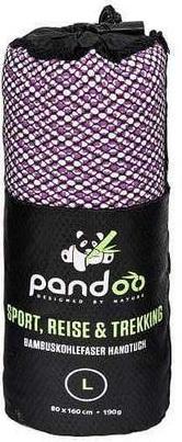 Pandoo Bambus-Handtuch, XL - 200 x 80cm, lila (200 x 80 cm)