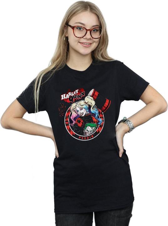 Produktbild Harley Quinn Joker Patch TShirt (S)