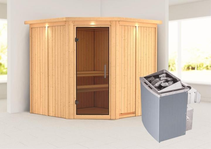 Produktbild Karibu Jarin mit Dachkranz (9 KW interne Steuerung)