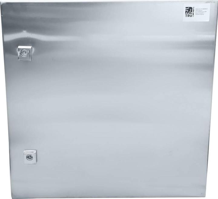 Actual product image Tru Components TC-SS505020 Schaltschrank 500 x 500 x 200 Edelstahl Lichtgrau 1 S