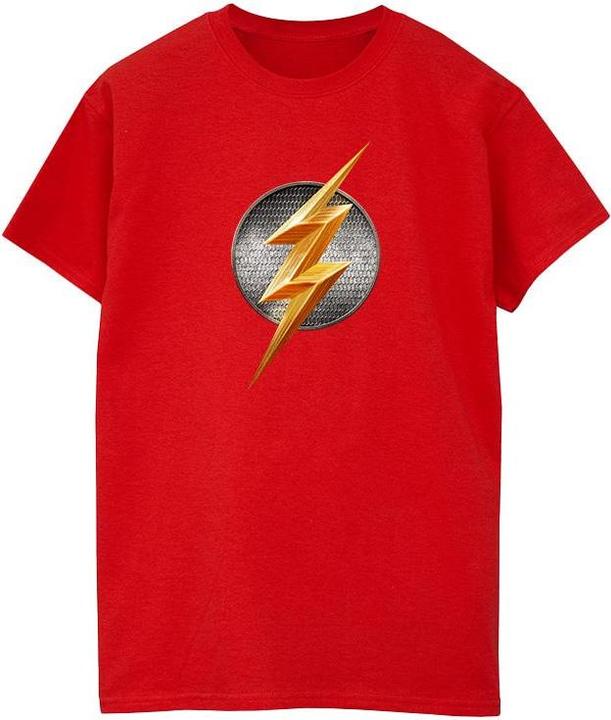 Image du produit The Flash T-shirt en coton avec logo pour femme/femme (XL)