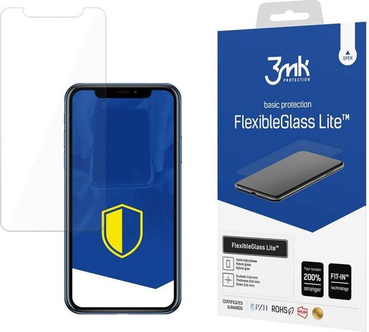 Image du produit 3MK hybrid glass Flexible 2.5D Lite for iPhone Xr (1 pièce(s), Apple iPhone XR)