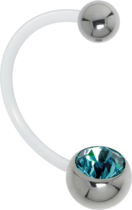 Image du produit Bijouteria Piercing-grossesse (Bioplastique, Acier inoxydable, Cristallin)