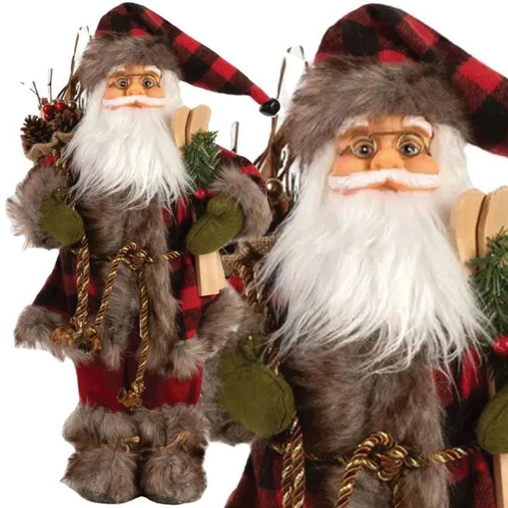 Actual product image DKD Home Decor Consumer electronics OEM SCANDINAVIAN SAINT CLAUS CHRISTMAS FIGURINE FOR CHRISTMAS PREMIUM 45CM (1 -part)