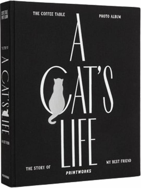 Immagine prodotto Printworks Album fotografico a Cats Life nero (28 x 21 cm)